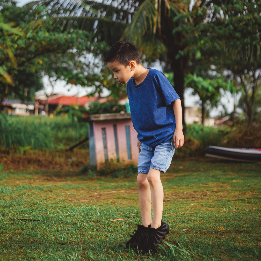 Airdry Jr. Cotton Air Raglan Sleeve Crew Neck Tee