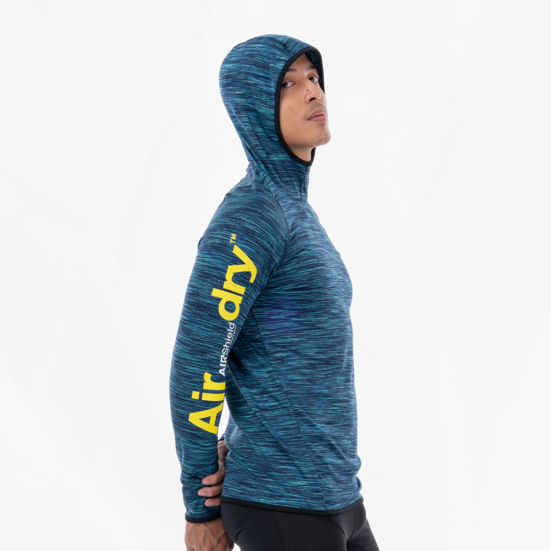 AIRShield Unisex Hoodie in Turquoise