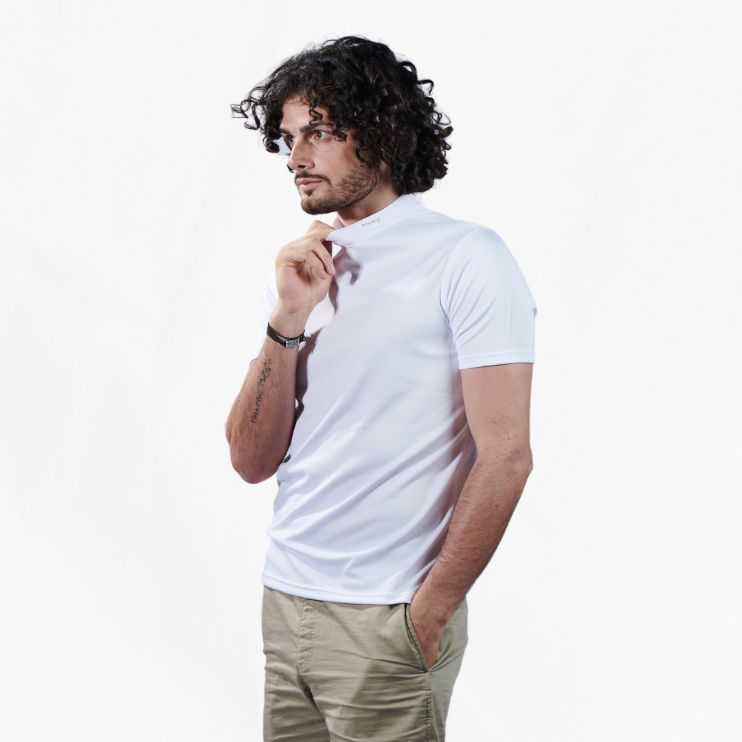 3D / Sphere Series High Neck Short Sleeve Tee