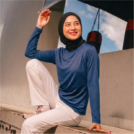 3D Airspacer Unisex Crew Neck Long Sleeve