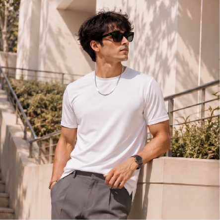 3D Airspacer Series Unisex Crew Neck Tee