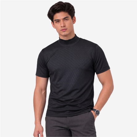 3D AirSpacer Series High Neck Short Sleeve Tee
