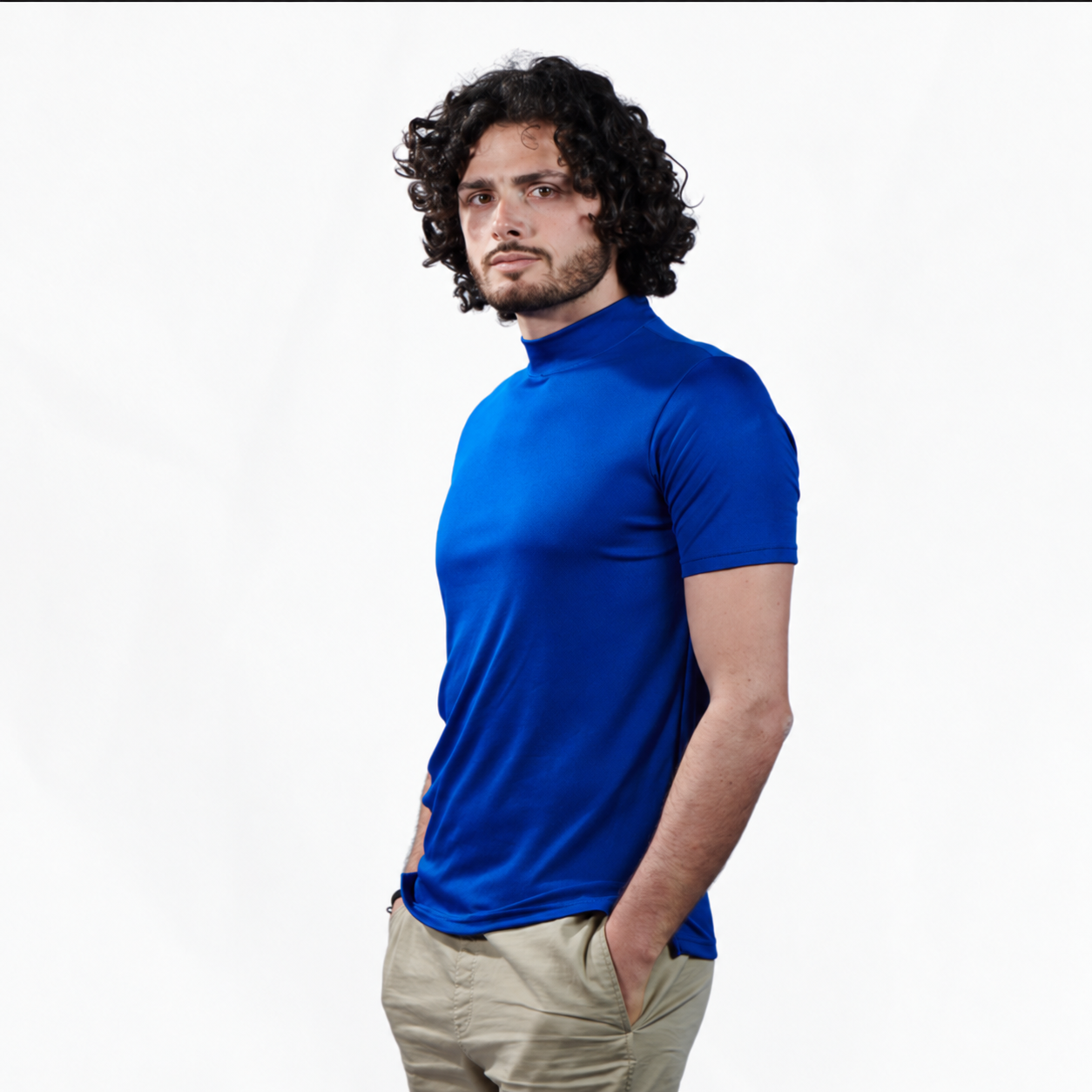 3D AirSpacer Series High Neck Short Sleeve Tee