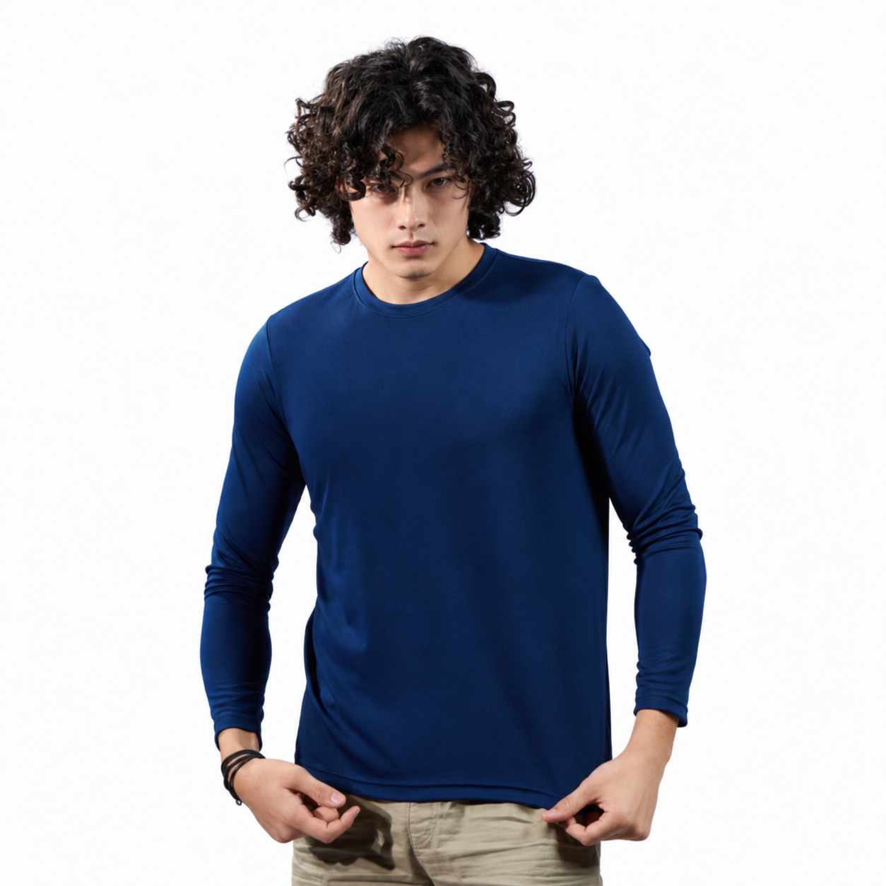 3D Airspacer Unisex Crew Neck Long Sleeve