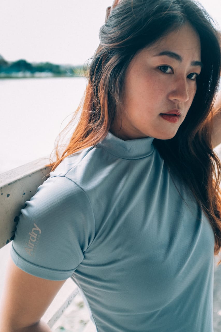 3D / Sphere Series High Neck Short Sleeve Tee