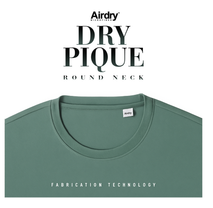 Airdry D'Pique Round Neck