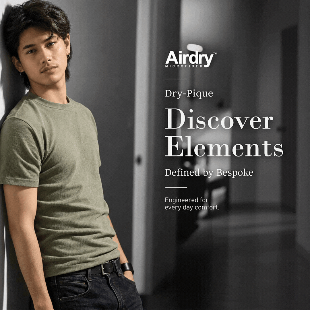 Airdry D'Pique Round Neck